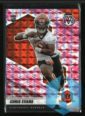 2021 Panini Mosaic Camo Pink #379 Chris Evans Cincinnati Bengals